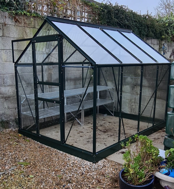 6x8 Aluminium Greenhouse